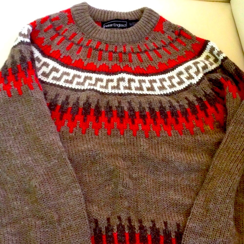 - - - Peter England vintage mens sweater